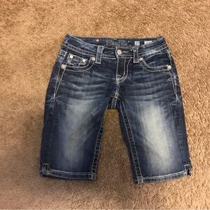 Miss Me Shorts | Miss Me Jeans Signature Bermuda Shorts Style #Jp5998m